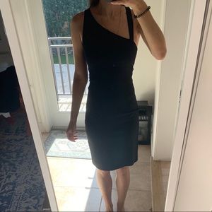 Diane von Furstenberg Black Cocktail Dress